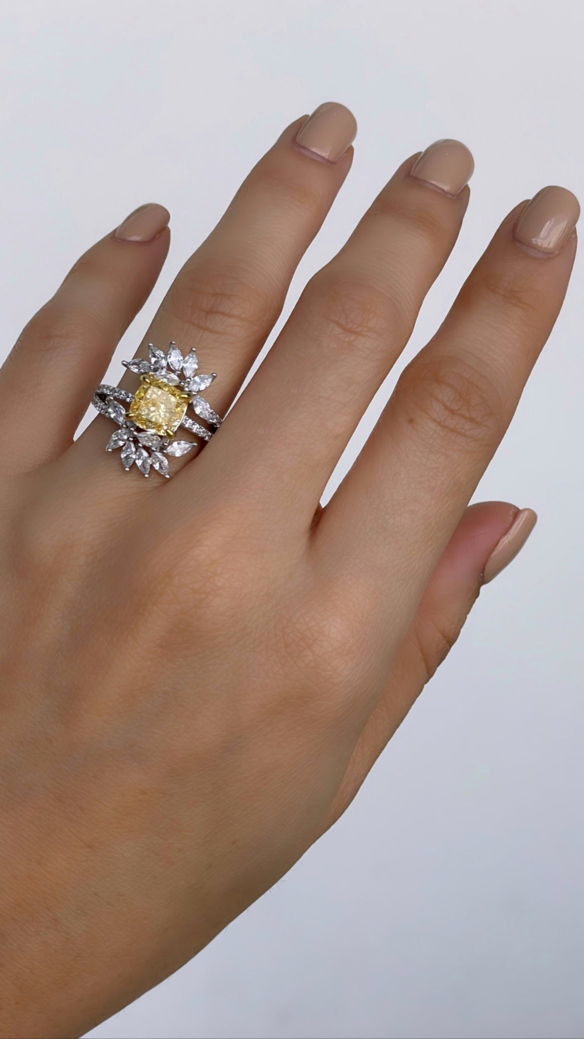 Yellow Flower Elegancy Ring