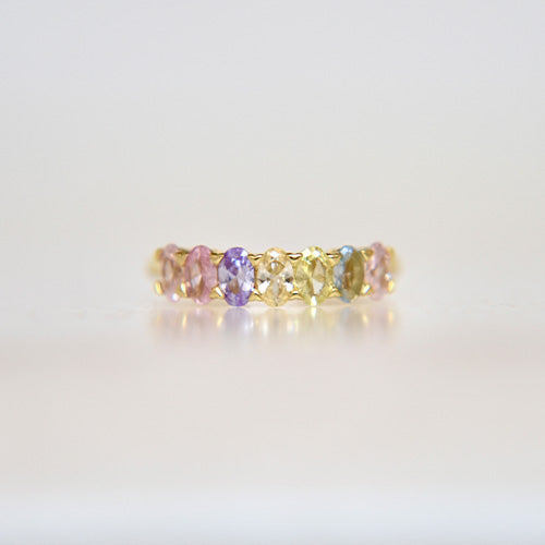 Pastel Oval Ring